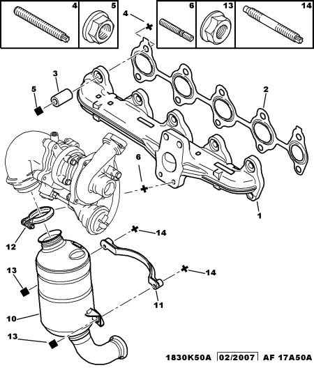 Talbot 1713 66 - Conector teava, sistem de esapament allinparts.ro