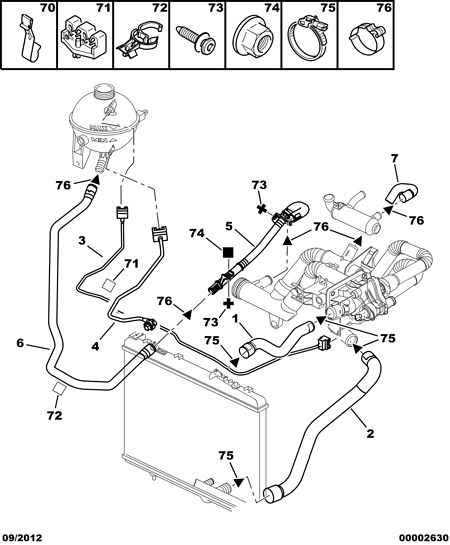 PSA 1343 GK - Furtun radiator allinparts.ro