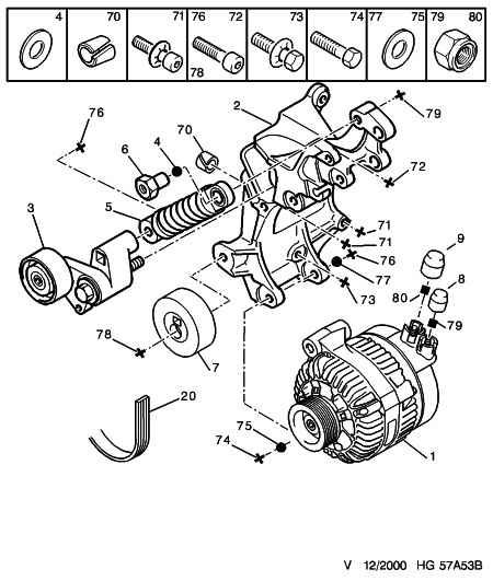 PSA 5751 81 - Amortizor vibratii, curea transmisie cu caneluri allinparts.ro