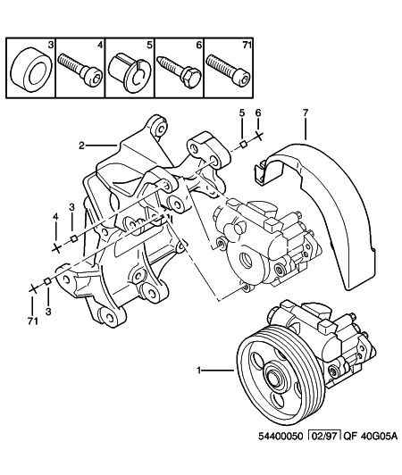 PSA 4007 L7 - Pompa hidraulica, sistem de directie allinparts.ro