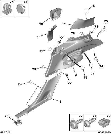 PSA 8274 V6 - Furtun radiator allinparts.ro