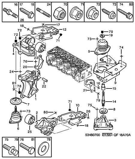 PSA 1807-A5 - Suport motor allinparts.ro
