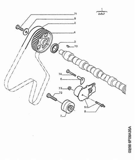 PSA 0818.19 - Rola intinzator,curea distributie allinparts.ro