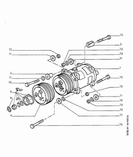 PSA 6453.H6 - Compresor, climatizare allinparts.ro