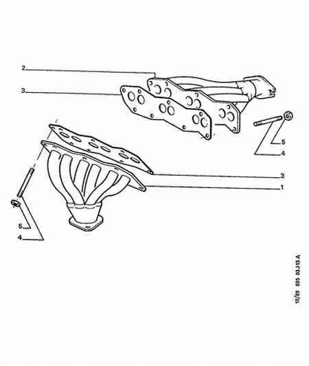 PSA 0358 05 - Piulita,galeria de evacuare allinparts.ro
