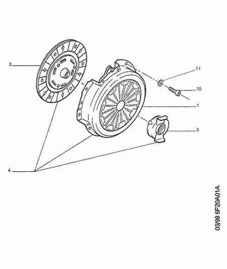 PSA 2041.47 - Rulment de presiune allinparts.ro