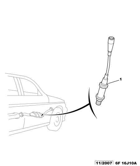 PSA 1628 R9 - Sonda Lambda allinparts.ro
