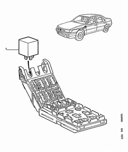 PSA 6323 24 - Modul semnalizare allinparts.ro