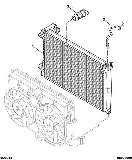 PSA 1301.Z6 - Radiator, racire motor allinparts.ro