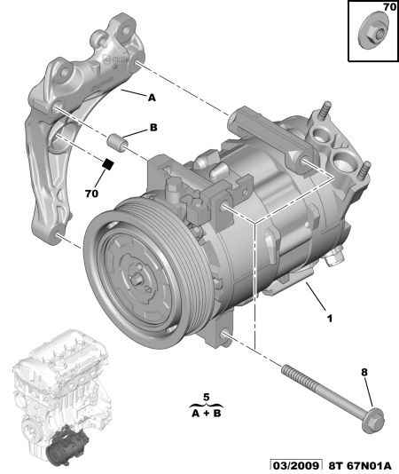 4SEASONS 6487 40 - Compresor, climatizare allinparts.ro