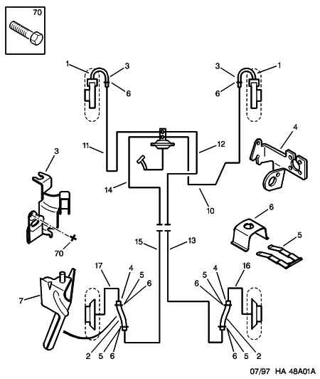 PSA 4806 65 - Furtun frana allinparts.ro