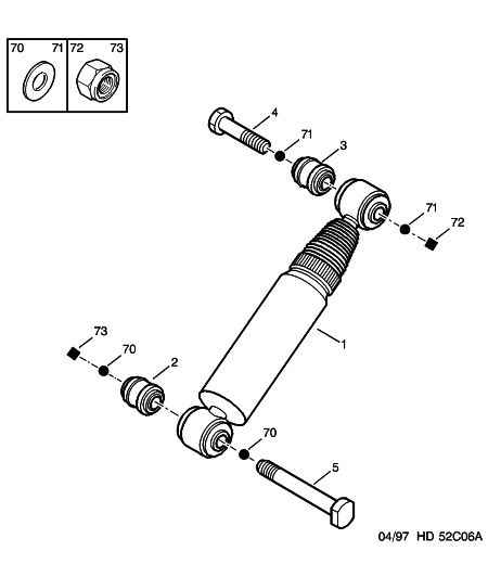 PSA 5206 N6 - Amortizor allinparts.ro
