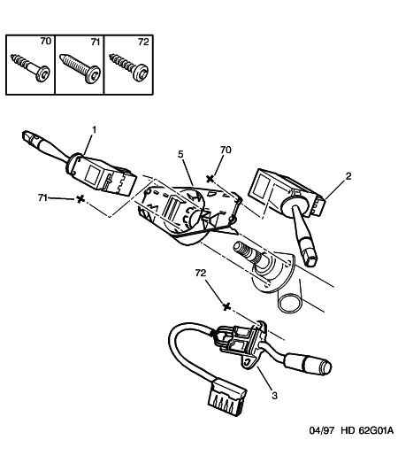 PSA 6253 61 - Comutator coloana directie allinparts.ro