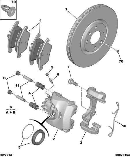 PSA 4249 F8 - Disc frana allinparts.ro