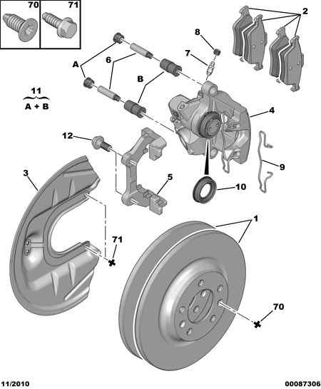 PSA 4428 48 - Surub aerisire, cilindru receptor frana allinparts.ro
