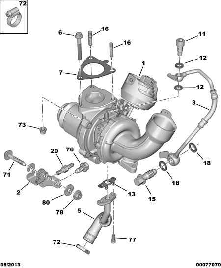 PSA 0375.S6 - Compresor,sistem de supraalimentare allinparts.ro