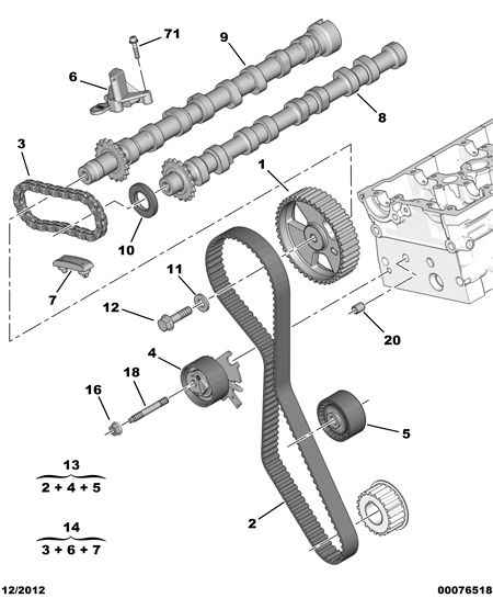 PSA 0829.G6 - Rola intinzator,curea distributie allinparts.ro