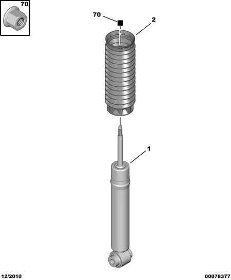 PSA 5202 PA - Amortizor allinparts.ro