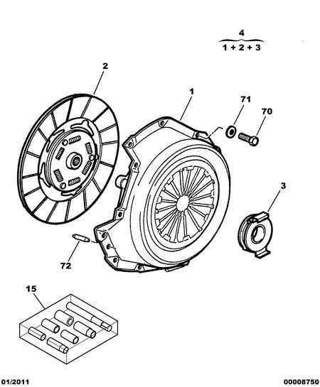 PSA 2050.W1 - Set ambreiaj allinparts.ro