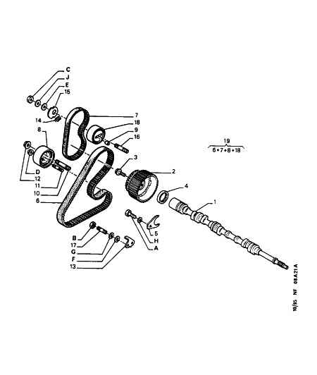 PSA 0818.22 - Rola intinzator,curea distributie allinparts.ro