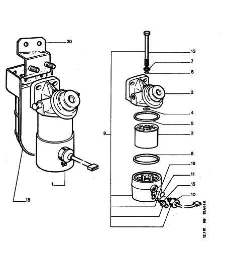PSA 1903 03 - Filtru combustibil allinparts.ro
