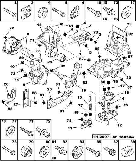 PSA 1807 P7 - Suport motor allinparts.ro