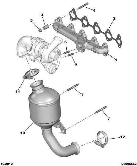 PSA 1731 R8 - Catalizator allinparts.ro