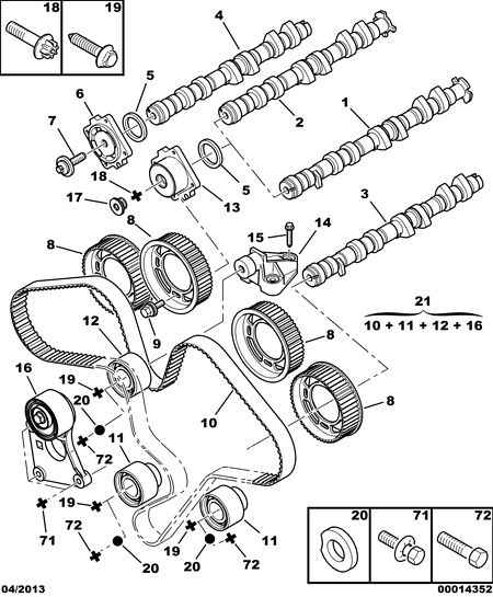 PSA 0830.59 - Rola ghidare / conducere, curea distributie allinparts.ro
