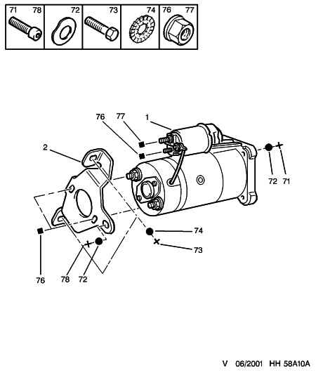 PSA 5802.E4 - Starter allinparts.ro