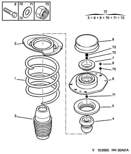 PSA 5038.64 - Rulment sarcina suport arc allinparts.ro