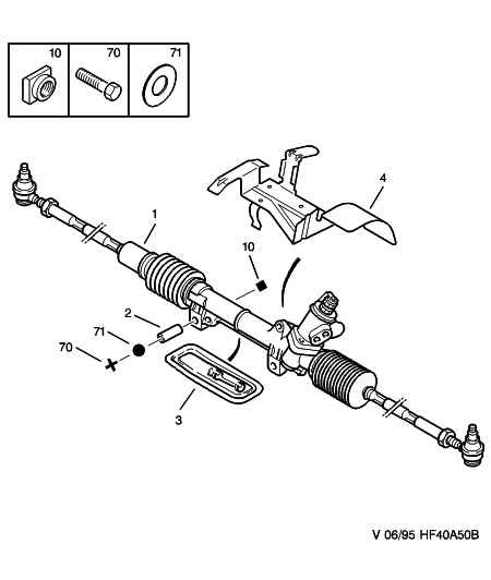 SAGINAW 4000 V2 - Caseta directie allinparts.ro