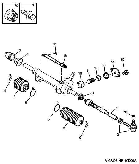 PSA 4066.20 - Ansamblu burduf, directie allinparts.ro