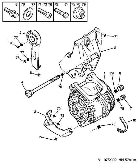 PSA 5750 TE - Curea transmisie cu caneluri allinparts.ro