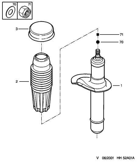 PSA 5202 Q0 - Amortizor allinparts.ro