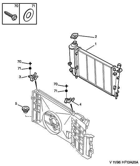 PSA 1306.84 - Buson,radiator allinparts.ro