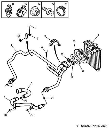 FORD 6981.H7 - Furtun radiator allinparts.ro