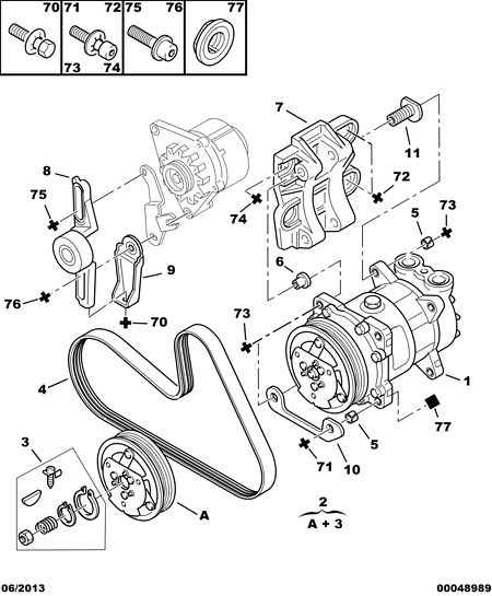 PSA 6453 TV - Curea transmisie cu caneluri allinparts.ro