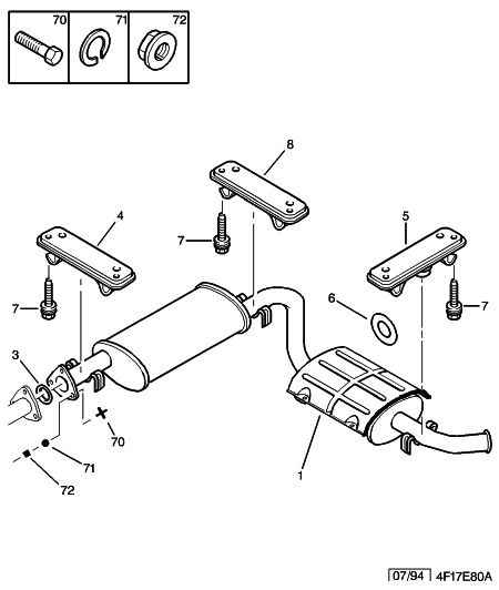 Mercedes-Benz 1755 60 - Suport, toba esapament allinparts.ro
