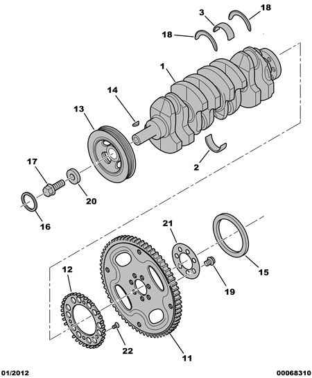 PSA 0127.51 - Simering, arbore cotit allinparts.ro