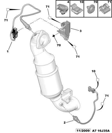 PSA 1618 V3 - Sonda Lambda allinparts.ro