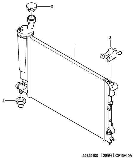 FCA 1330 73 - Radiator, racire motor allinparts.ro