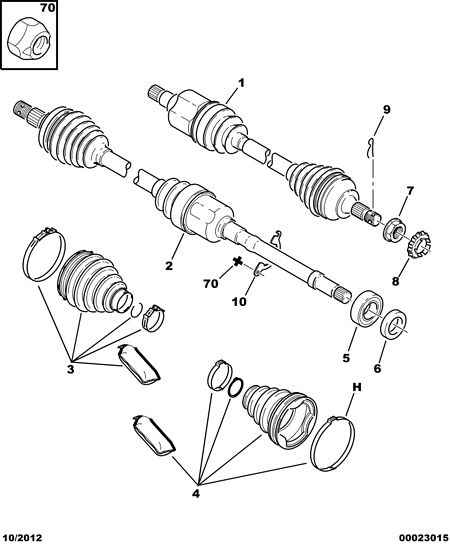 PSA 3272 LW - Planetara allinparts.ro