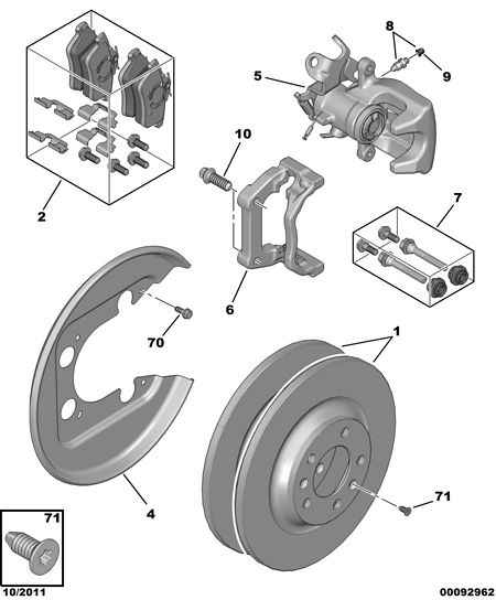 PSA 4401 Q2 - Etrier frana allinparts.ro