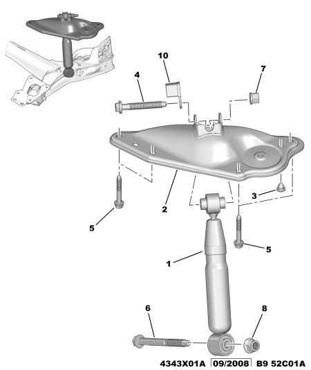PSA 5206 QK - Amortizor allinparts.ro