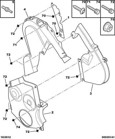 PSA 1203 21 - Pompa apa allinparts.ro