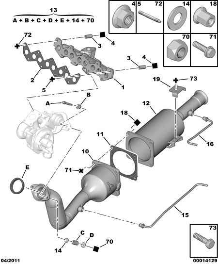 FCA 1731 NG - Filtru funingine / particule, sist.de esapament allinparts.ro