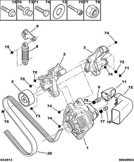 RENAULT 5751 A9 - Intinzator curea, curea distributie allinparts.ro