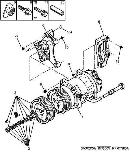 PSA 6453.AX - Compresor, climatizare allinparts.ro