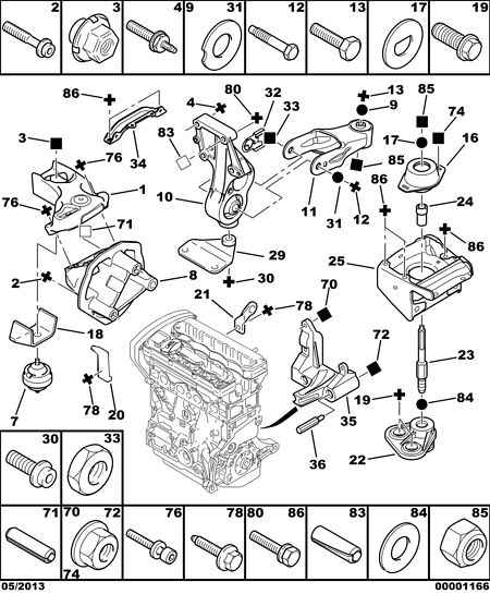PSA 1813 58 - Set placute frana,frana disc allinparts.ro