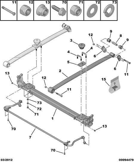 FCA 16 080 782 80 - Set stabilizator allinparts.ro